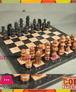 Handmade 12inch Marble Chess Board Game Set