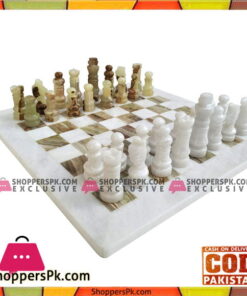 Handmade 16inch Marble Chess Board Game Set