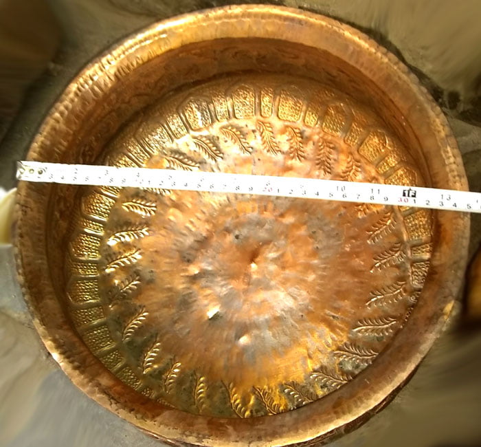 High Quality Original Copper 7Kg Serving Handi