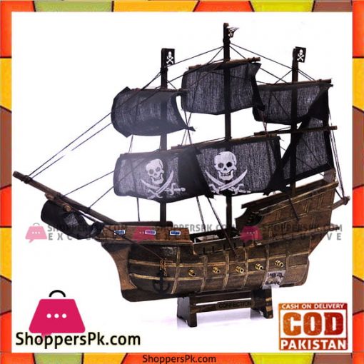 High Quality Table Decoration Wooden Confection Ship