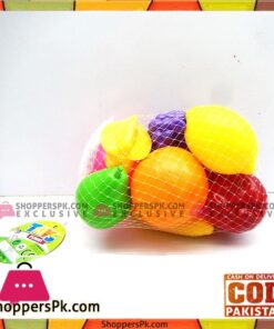 Kids Playing Artificial Fruits