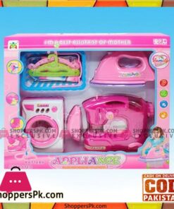 Kids Playing Battery Operated Household Appliances