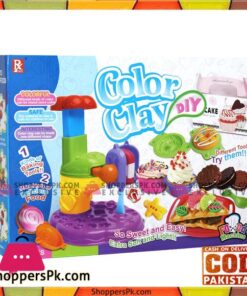 Kids Playing Color Clay Die