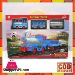 Kids Playing Electric Classic Model Train