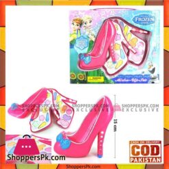 Kids Playing Frozen Make up Set