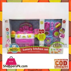 Kids Playing Luxury kitchen Set