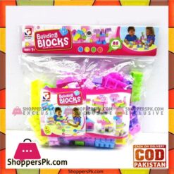 Kids Playing Magic Building Blocks