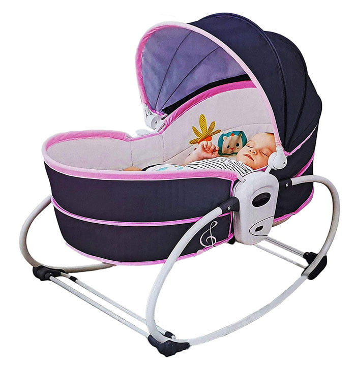 Mastela 5 In 1 Rocker Bassinet Set