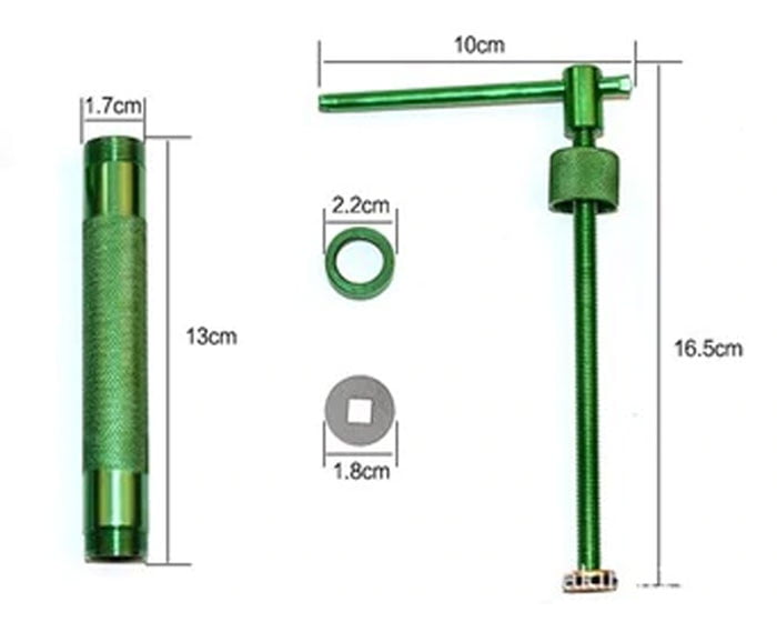 Metal Clay Extruders Cake Sculpture Polymer Gun Tool Yg-21