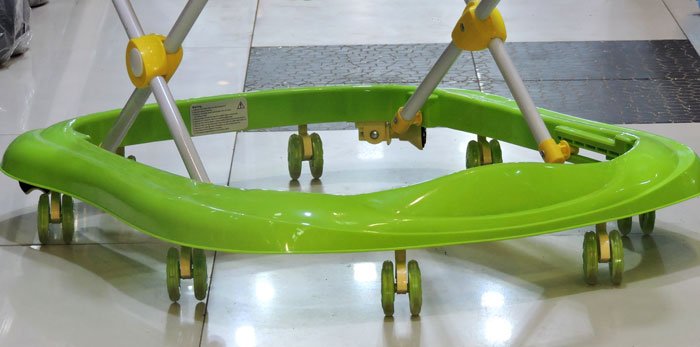 New Model Best Quality Baby Walker With 8 Crystal Wheel