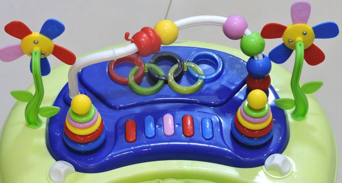 New Model Best Quality Baby Walker With 8 Crystal Wheel