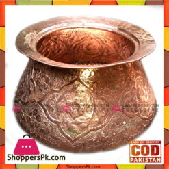 Original Copper 3.5 kg Bombay Serving Daig
