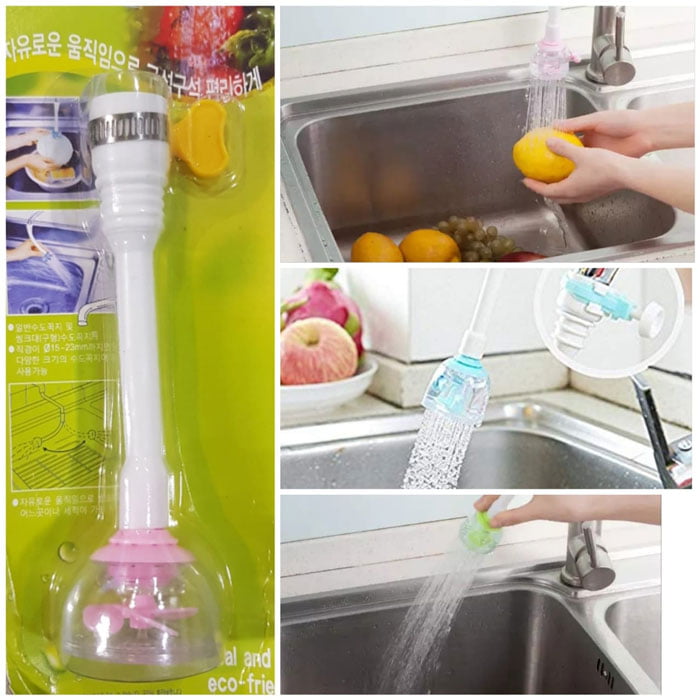 Rotatable Water Plastic Head Saving Water Tap Kitchen Faucet