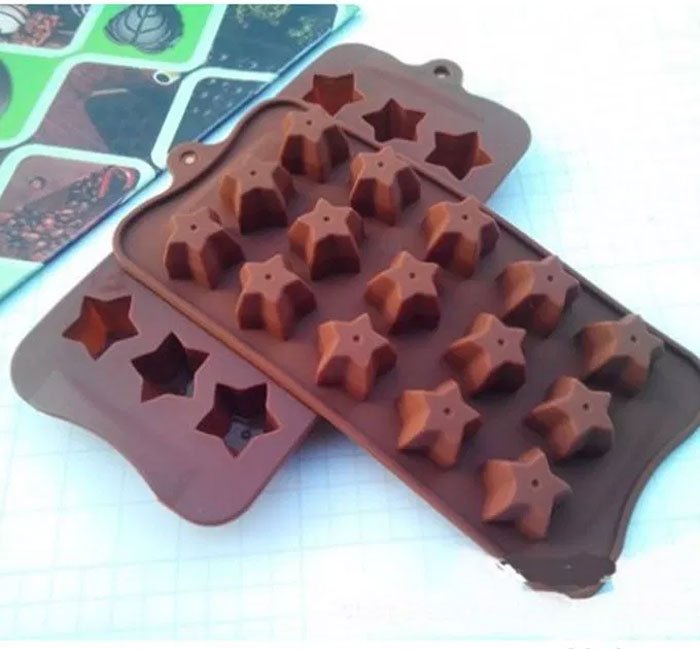 Silicone Star Chocolate Mold