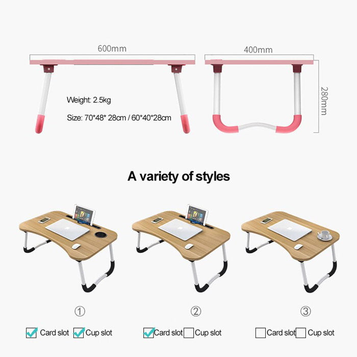 Foldable Laptop Table Multi-Function Table