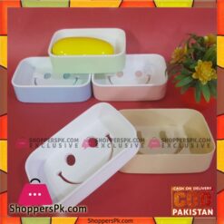 Soap Dish Smile Face Shape Soap Holder