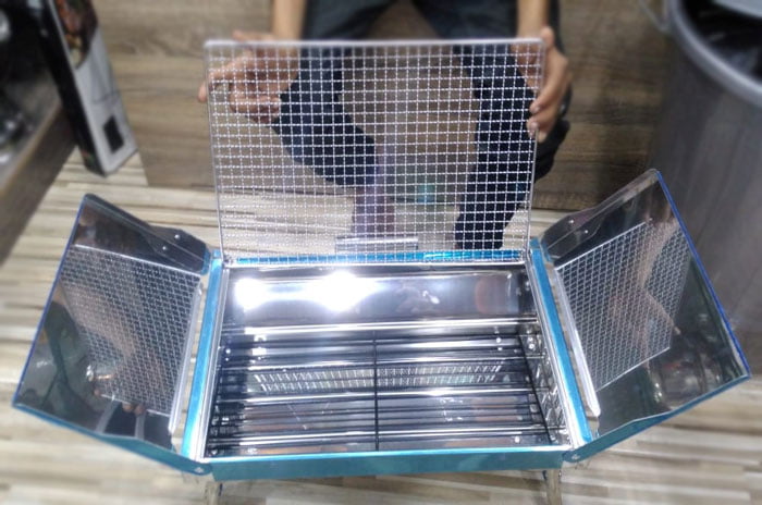 Stainless Steel Outdoor Bbq Wings Style The Small Bbq 5 Stainless Steel Outdoor Bbq Wings Style The Small Bbq