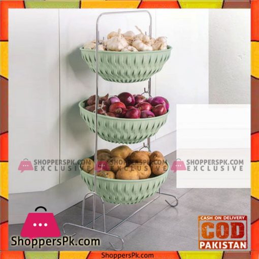 Limon 3 Tier Vegetables Stand/Multi Purpose Stand