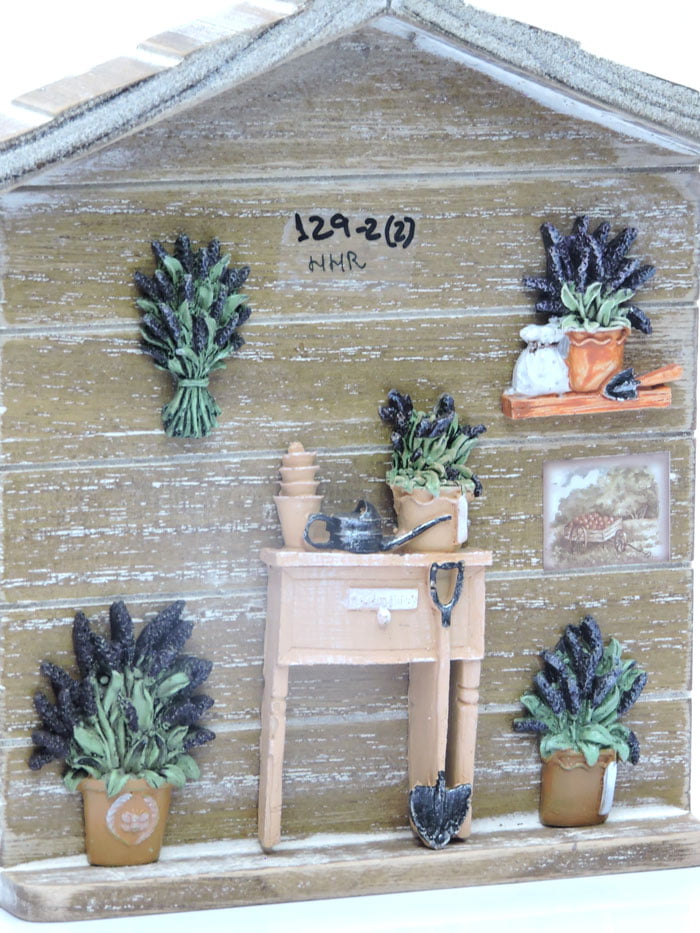 Wooden Key Cabinet Holder With Door Magnetic Lock