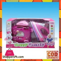kids Playing Battery Operated Household Appliances