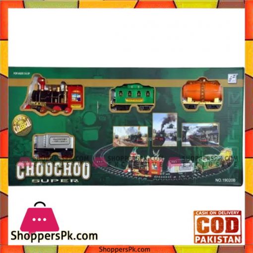 kids Playing Choo Choo Super Train