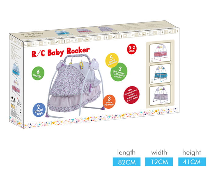 Baby Electric Cradle Automatic Remote Control Baby Swing Bed