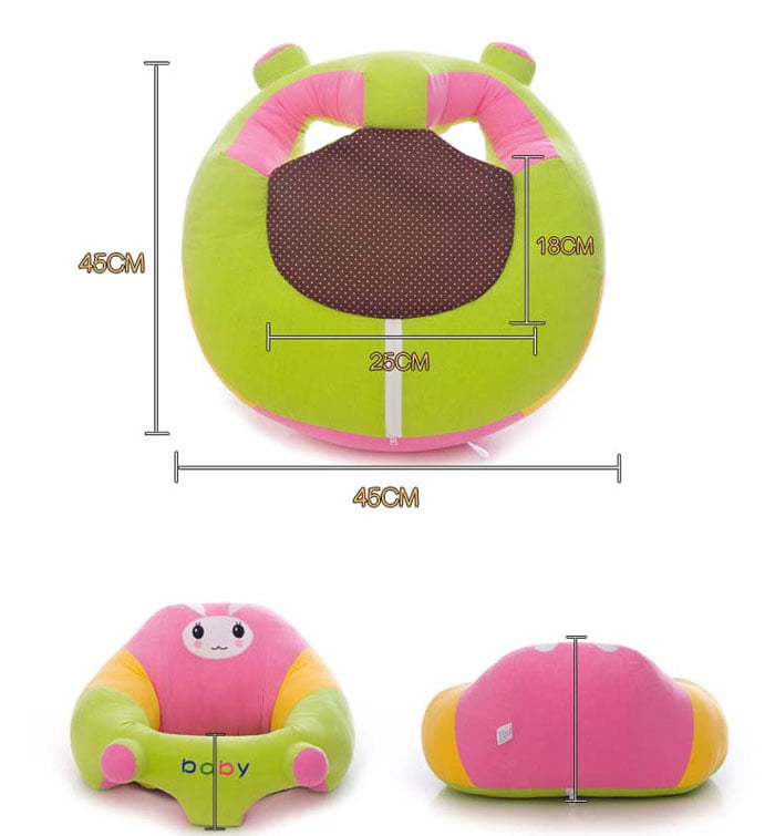 Baby Support Seat Plush Soft Baby Sofa Infant Learning To Sit Chair Keep Sitting Posture Comfortable For Baby Toys Gifts 0-2