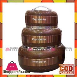 Dynasty Jumbo Glass top 3 Piece Hotpot Set