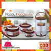 Happy Handsome 4 Pcs Hot Pot Set / 3 Hot Pots 1 Water Cooler