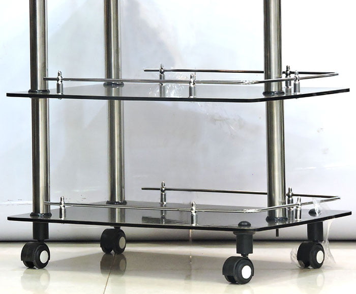 High Quality Classic Glass Style Tea Trolley
