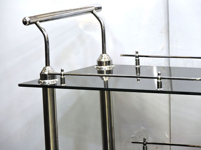 High Quality Classic Glass Style Tea Trolley