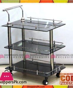 High Quality Classic Glass Style Tea Trolley