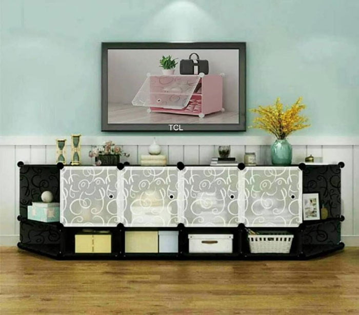 Intelligent Portable Cube Cabinet Lcd Unit