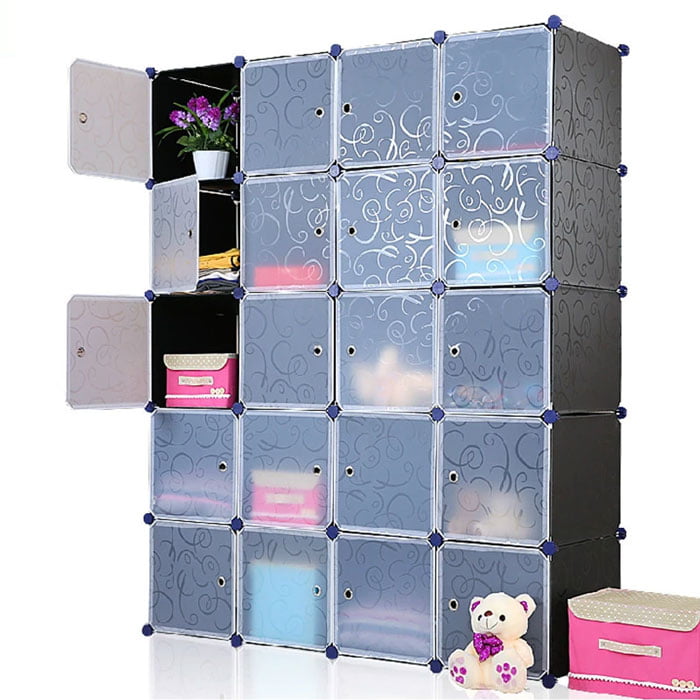 Intelligent Portable Plastic Cube Cabinet C20