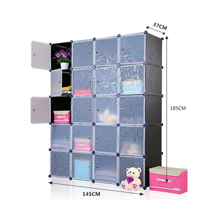 Intelligent Portable Plastic Cube Cabinet C20