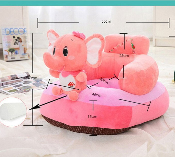 Kids Chair Cotton Baby Sofa Feeding Seat Support Children'S Furniture