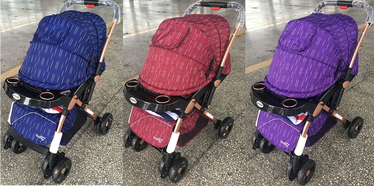 Light Weight One Touch Folding Baby Stroller