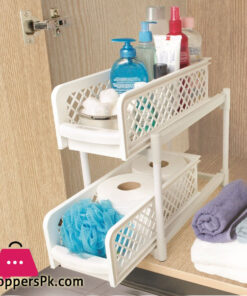 MULTI-PURPOSE DOUBLE LAYERED BASKET DRAWERS