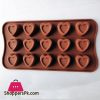 Silicon Chocolate Heart Mould BT1