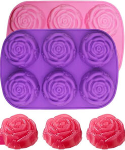 Silicone Cup Cake Flower Shape Mold