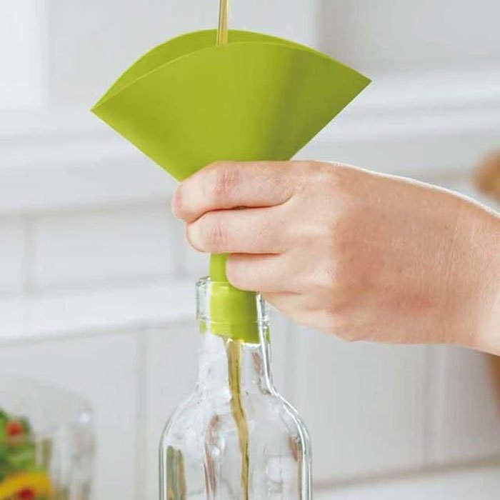 Flat Silicone Funnel 8035 1 - Pcs