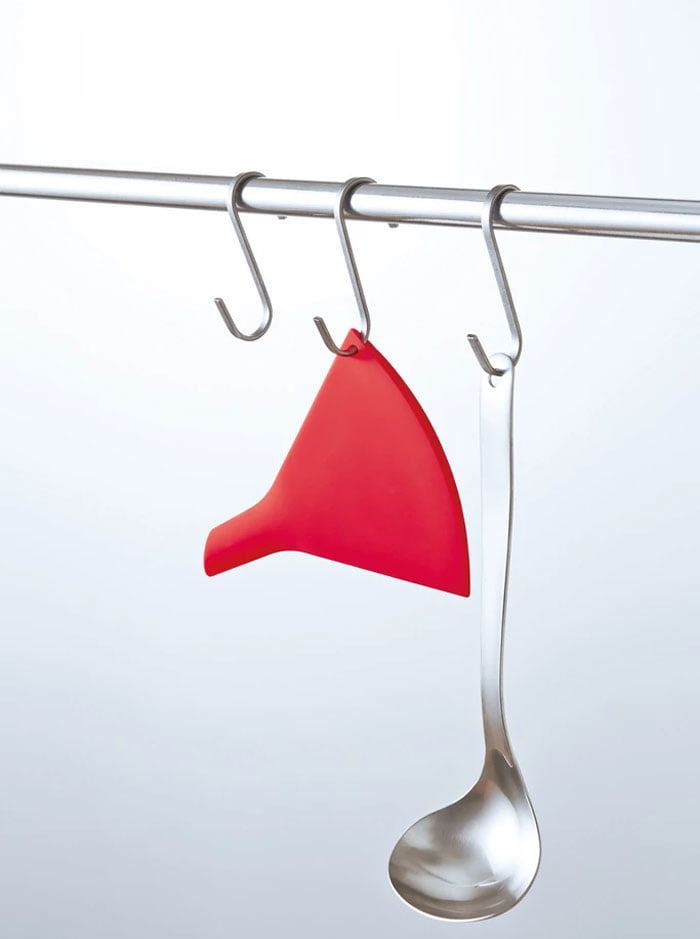 Flat Silicone Funnel 8035 1 - Pcs