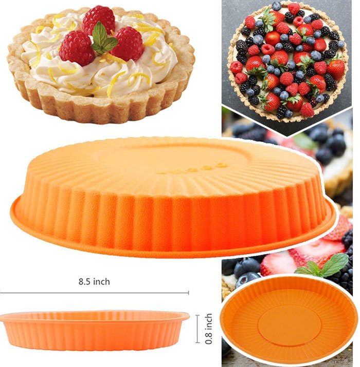 Silicone Pie Plate 8.5 Inch