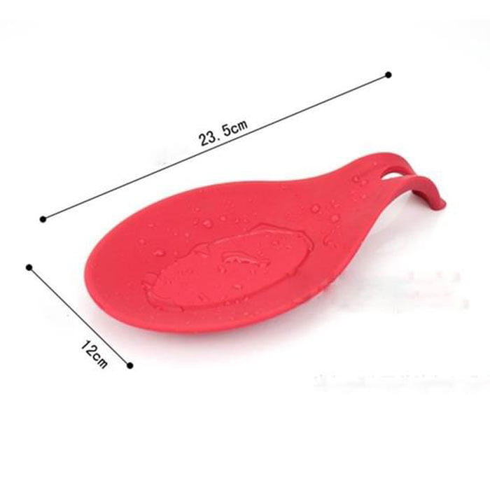 Silicone Spoon Rest For Kitchen Utensils
