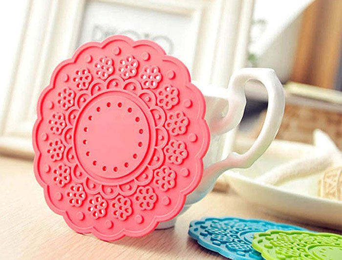 Silicone Tea Mats 4 Pcs Set