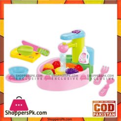 Simulation Sink Toy Real Working Function Induction Play House Set Kitchen Sink Toy
