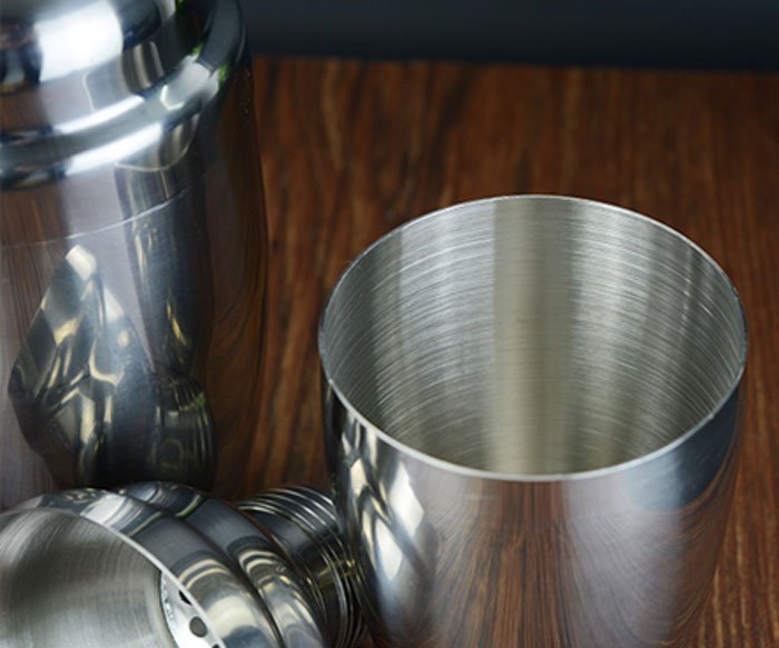 Stainless Steel Shaker Cocktail Shaker Bar Milk Tea Shaker Glass Wine Cup Bar Mixing Glasses - 550Ml