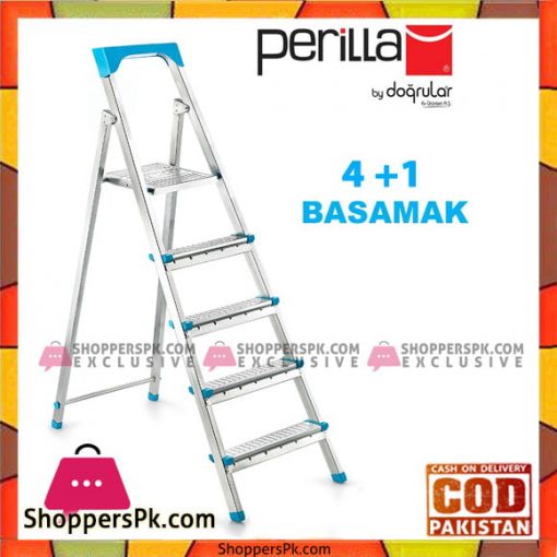 Straight Perilla Profile Ladder 4 + 1 Step - GI200 Turkey Made