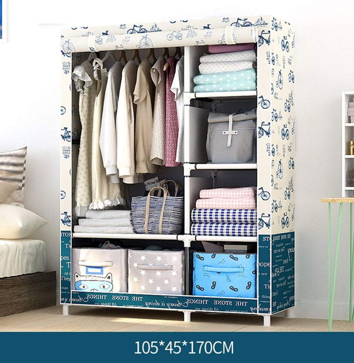 Ultra Time Empty Wardrobe Clothes Wardrobe Portable Clothes Closet Cupboard