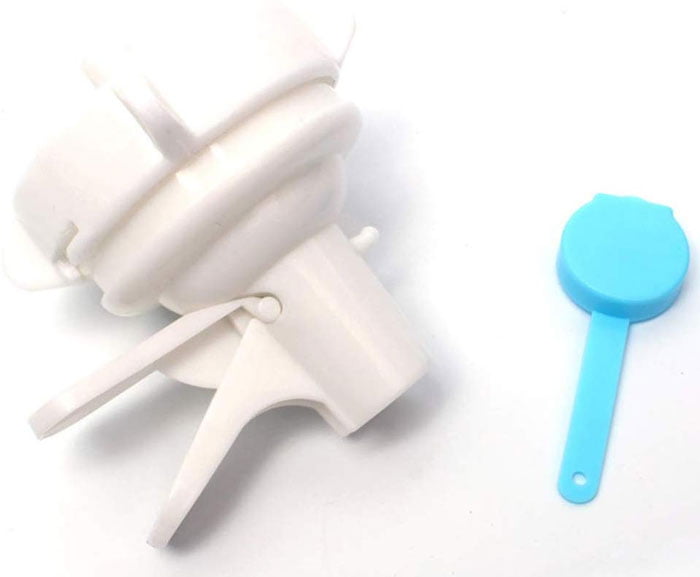 Water Dispenser Valve 55Mm Non Threaded Crown Top Jug - Gallon Water Bottle Cap Reusable Plastic Spigot Faucet - Includes Lid Dirt Protector